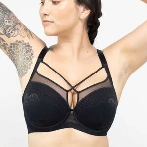 Understance Harper Smooth Lace FlexWire Strappy Soft Cup Bra